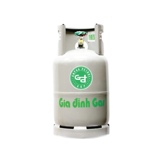 Bình gas Gia Đình 12kg màu xám