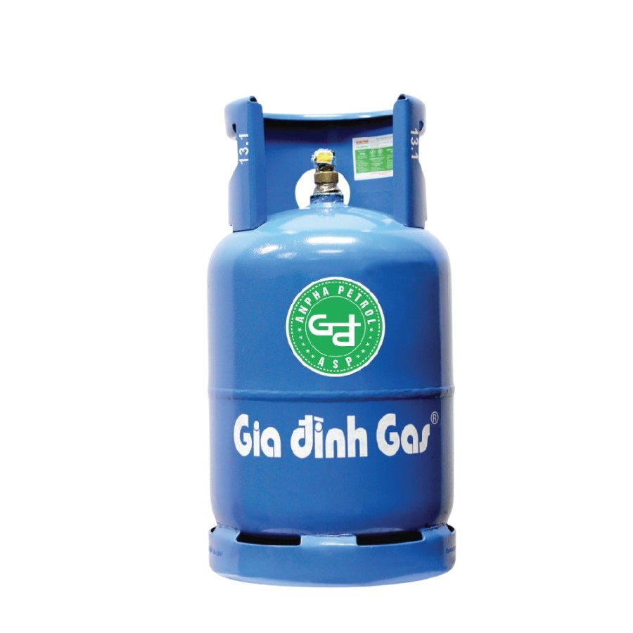 Gas Gia Đình 12kg màu xanh Dương