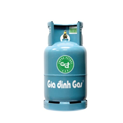 Bình gas Gia Đình 12kg màu xanh Petrolimex