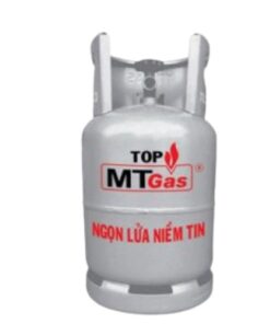 Bình gas MT Gas 12kg màu xám